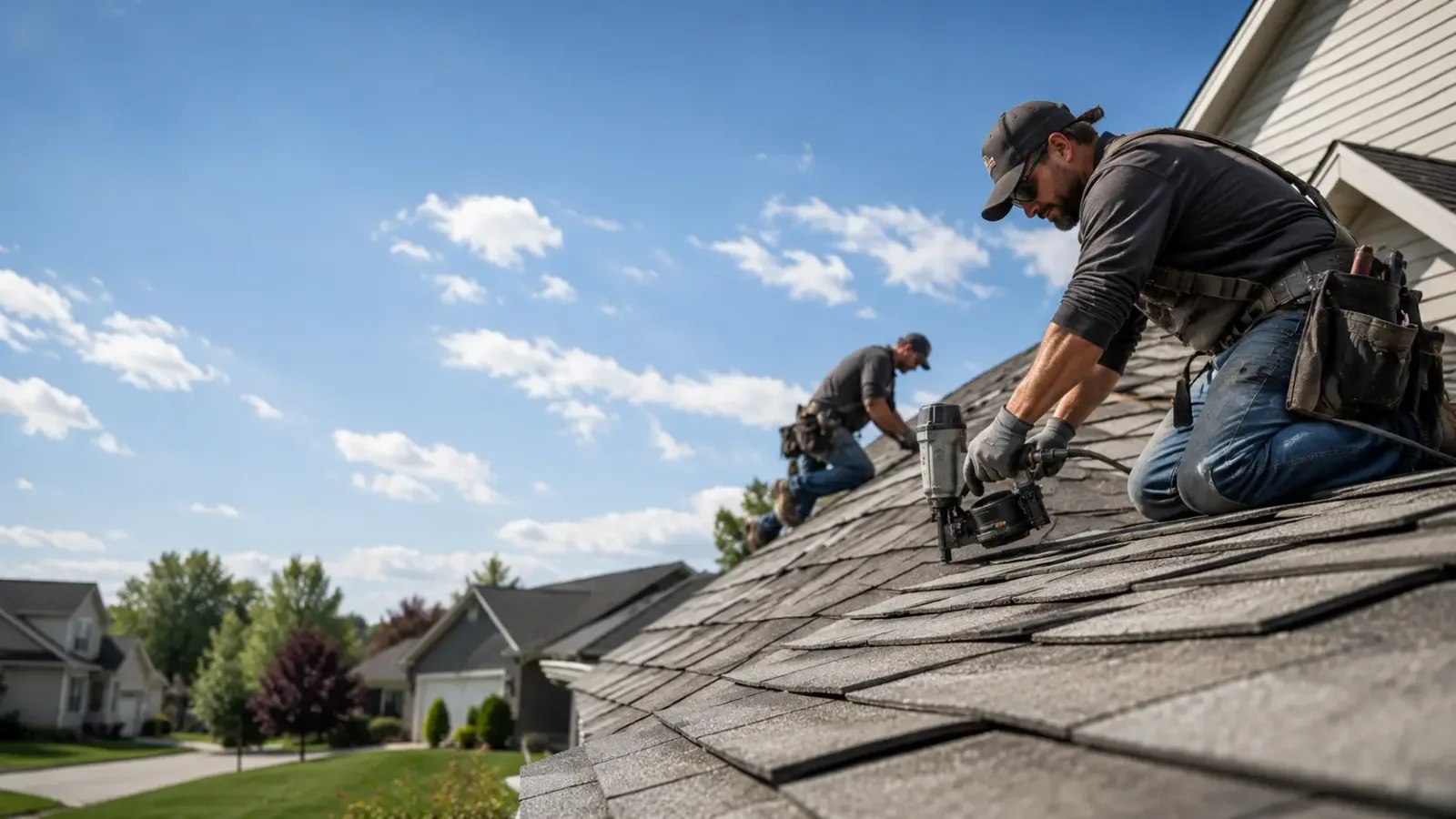 Storm Damage Roof Repair in Lovington, IL near me
